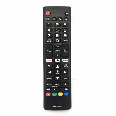 #ad New LG Replacement TV Remote AKB75095307 For LG LCD LED Smart TV HDTV All Models