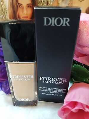 #ad Dior Forever Skin Glow 24H Foundation quot;#0CR Cool Rosy Glowquot; 1.0oz 30ml.