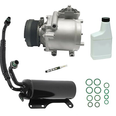 #ad RYC Remanufactured Complete AC Compressor Kit GG540 With Rear AC