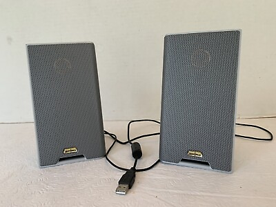 #ad Insignia USB Portable Notebook Laptop PC Speakers FC 2908 Sound is great$drop