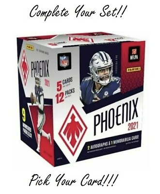 #ad 2021 Panini Phoenix Complete Your Set Pick Your Card