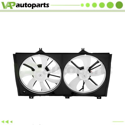 #ad Radiator Condenser Cooling Fan Kit For 2010 11 Toyota Camry 2009 16 Toyota Venza
