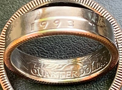#ad 1965 1998 US Qtr Coin Ring Size 5 13 1 4 amp; 1 2 sizes You Pick Year. Free Samp;H