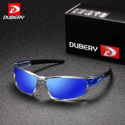 #ad Dubery Polarized Sports Sunglasses for Men Women Cycling Fishing Driving Glasses