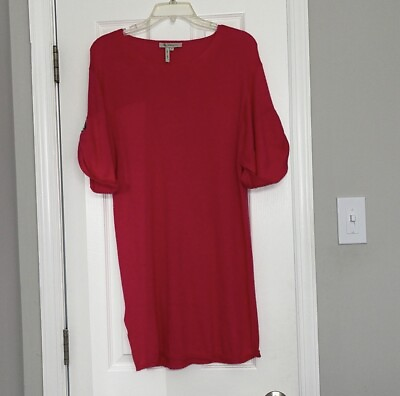 #ad Pink BCBGeneration Knee Length Shirt Dress Size Extra Small