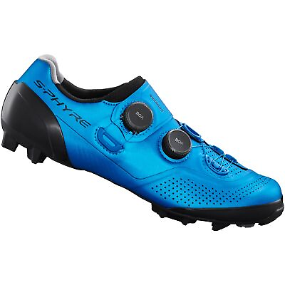 #ad Shimano MTB Clipless Men Shoes XC9 Carbon S PHYRE SH XC902 Mountain Bike Blue