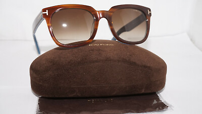 #ad TOM FORD New Sunglasses Sari Brown Gradient FT 0211 S 47F 53 21 140