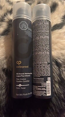 #ad ColorProof All Around Working Hairspray Hold 2 flex control 2pk