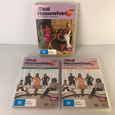 #ad The Real Housewives Of Atlanta DVD Seasons 1 2 Region 4 Reality TV