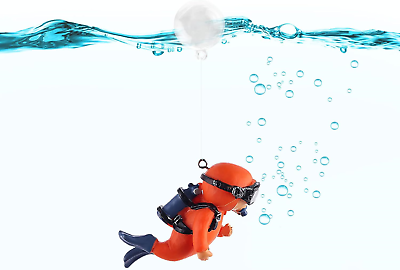 #ad WishLotus Aquarium Decorations Mini Cute Fish Tank Floating Decor Aq