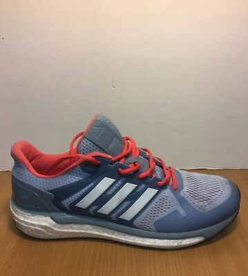 #ad Adidas Boost Supernova ST Womens Size 10 Running Shoes Blue White Coral
