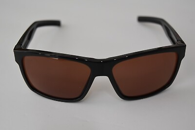 #ad Costa Del Mar Slack Tide Shiny Black Brown SLT11 OCP Sunglasses