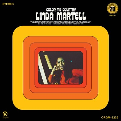 #ad Linda Martell Color Me Country New Vinyl LP Colored Vinyl Orange