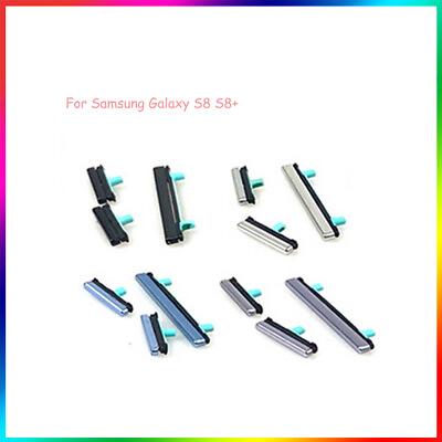 #ad Side Power On Off Volume Button Key For Samsung Galaxy S8 S8 Plus Repair Part