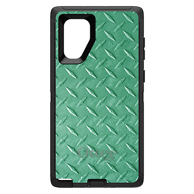 #ad OtterBox Defender for Galaxy Note Choose Model Green Diamond Plate Steel