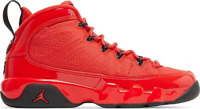 #ad 302359 600 Grade School Air Jordan Retro 9 GS #x27;Chile Red#x27;