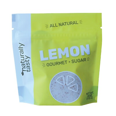 #ad Lemon Sugar Gourmet Sugar 100% natural Cocktail Sugar Tea Sugar