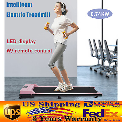 #ad Folding Treadmill For Home office Gym With Remote Control LED Display Clear Firm