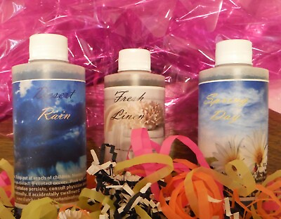 #ad LOT 3 FRESH HOME SCENTS Fragrance Scents for RAINMATE rainmate made by RAINBOW
