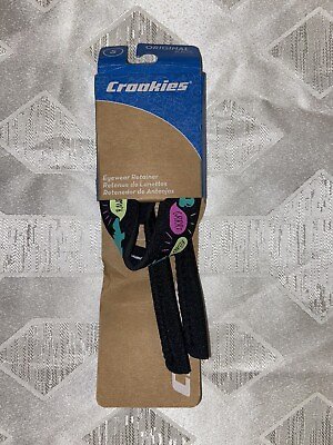 #ad Croakies Original Kids Eyewear Retainer Size Small 5 8mm Dinosaurs