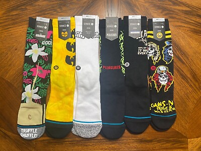 #ad Stance Casual Crew Socks on Various Styles Size Large New