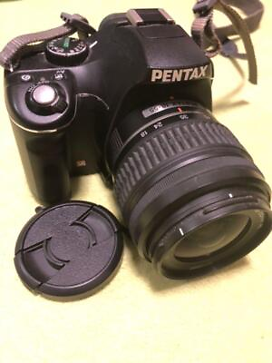 #ad Pentax SLR camera K M with telephoto lens