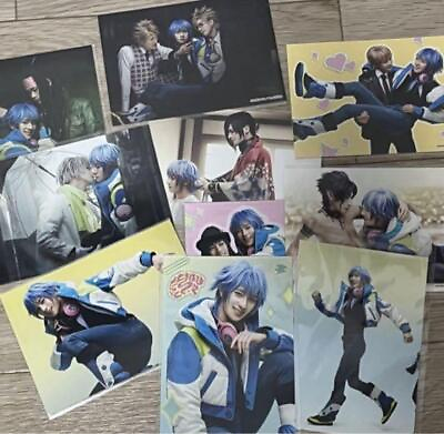 #ad DRAMAtical Murder DMMD STAGE Bromide lot COMPLETE etc. 10 SET aoba F36951