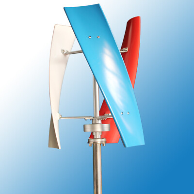 #ad Helix Vertical Wind Turbine Wind Generator 12V 400W WindmillController Maglev ✔