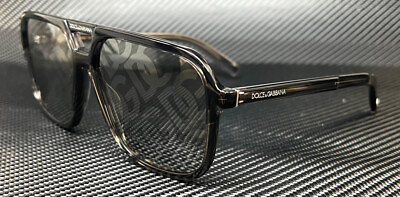 #ad DOLCE amp; GABBANA DG4354 3160AL Light Grey Men#x27;s 61 mm Sunglasses