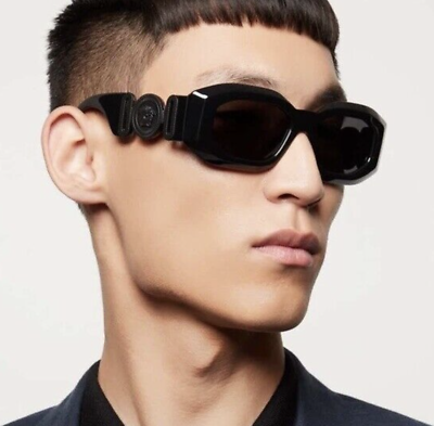 #ad NEW Versace VE4425U 536087 54 Black Sunglasses