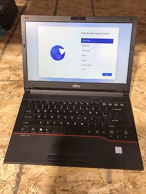 #ad Fujitsu LifeBook E547 14” Business Laptop i3 7100U 128GB SSD 8GB Win 11 H302