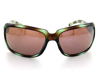 #ad Costa Del Mar Isabela Sunglasses Shiny Seagrass Copper Silver Mirror 580Plastic