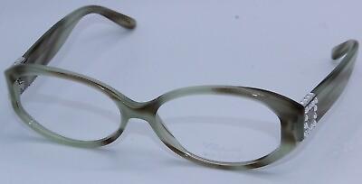 #ad NEW AUTHENTIC CHOPARD GREEN OPTICAL FRAME VCH026S WOMEN#x27;S 54 15 140 EYEGLASSES