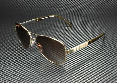 #ad BURBERRY BE3080 114513 Light Gold Aviator Women#x27;s 59 mm Sunglasses $156.00