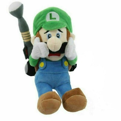 #ad Super Mario Bros Luigi#x27;s Mansion Luigi Stuffed Animal Plush Toys Doll 6 inches