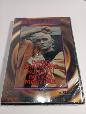 #ad Kung Fu Action Masters DVD Sealed New 2000 David Carradine