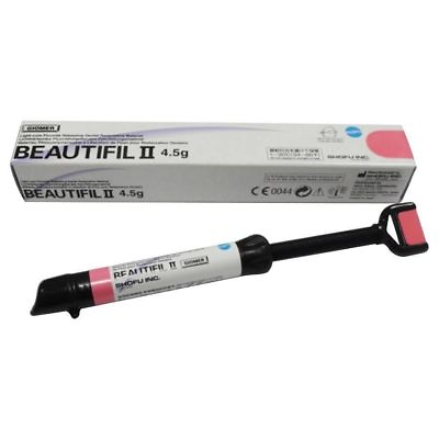 #ad SHOFU Beautifil II 4.5g Dental Composite Fluoride Releasing shade Shade A1