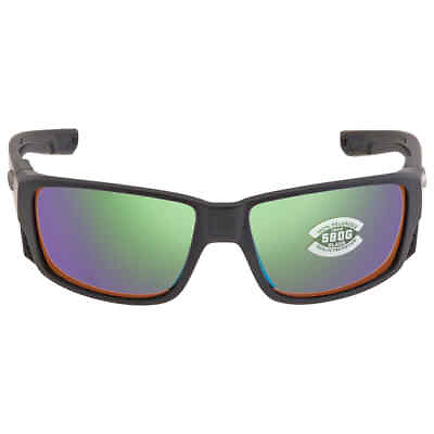 #ad Costa Del Mar TUNA ALLEY PRO Green Mirror Polarized Glass Mens Sunglasses 6S9105