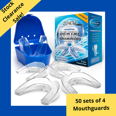 #ad Bulk Purchase 50 x Mouthguards for Grinding Teeth 4 pack Whitening Trays