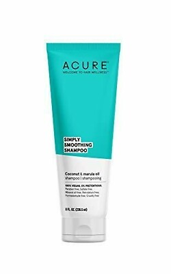 #ad ACURE Simply Smoothing Shampoo Coconut Water amp; Marula Oil 100% Vegan Pe...