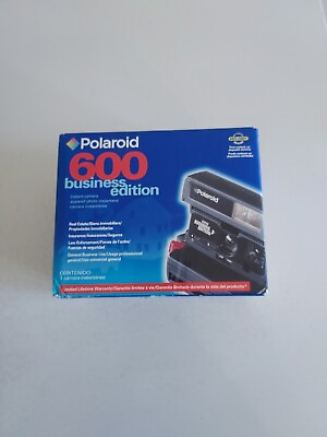 #ad POLAROID 600 Business Edition. Sealed Box Never Been Opened. Selling As Is