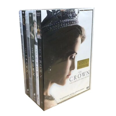 #ad The Crown 2023 the Complete Season 1 6 TV Series DVD 24 Discs Box Set New