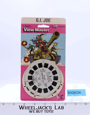 #ad GI Joe Cartoon View Master 3 Reels 1982 Hasbro NEW SEALED