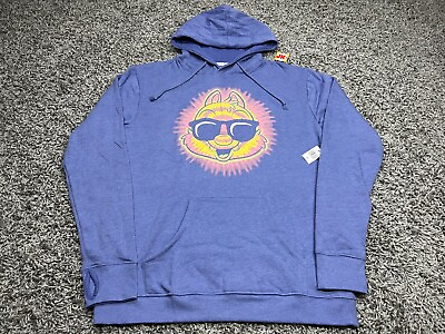 #ad NEW Disney Hoodie Adult Large Purple Chip #x27;N#x27; Dale Sunglasses Pullover Parks