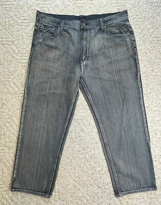 #ad Blue Gear Jeans Men#x27;s size 44x30 Relaxed Fit Leg 5 Pocket Denim work wear