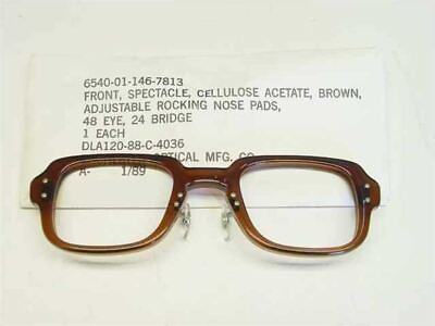 #ad USS 6540 01 146 7813 Classic Horn Rimmed Eyeglasses Frame Size: 48 Eye 24 Bridge