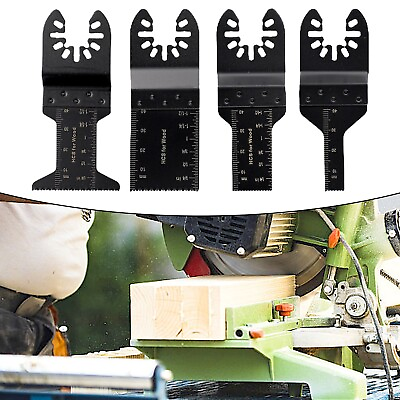 #ad Multi Purpose For Renovator Power Cutting Blades 4pcs Set for Various Materials $11.77