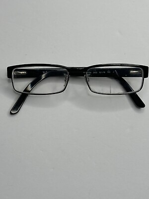 #ad Ray Ban Eyeglass Frames RB6169 2502 52 16 140 Black Silver
