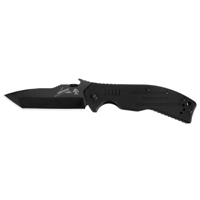 #ad Kershaw Knives CQC 8K 6044TBLK Black G 10 Tanto 8Cr14MoV Stainless Pocket Knife