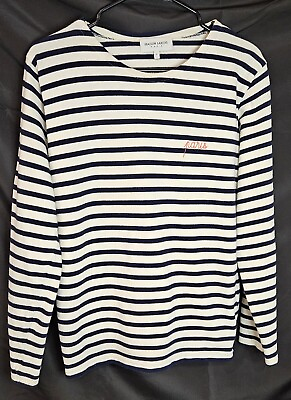 #ad Maison Labiche Shirt Size L striped paris